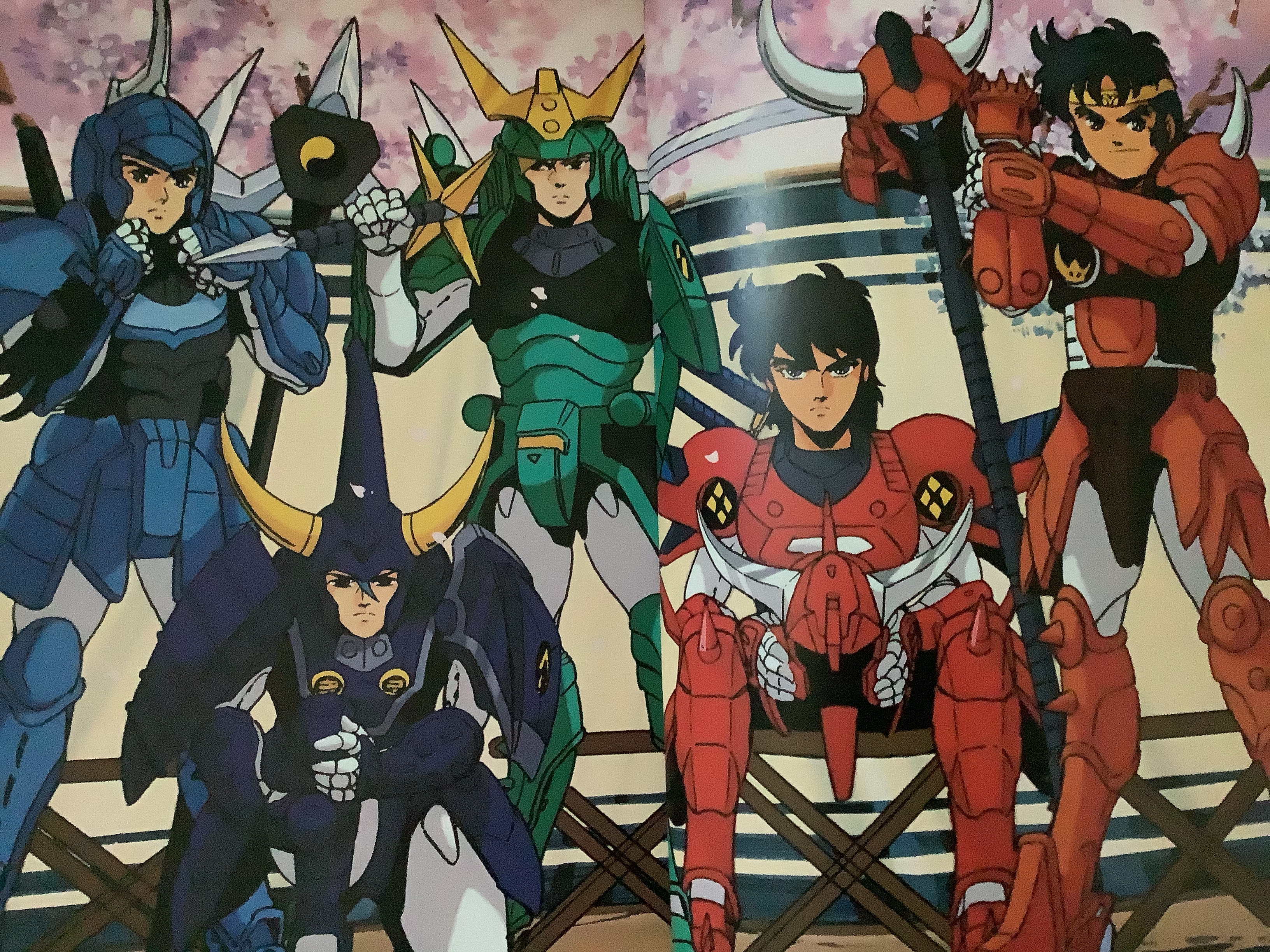 Picture of the five Ronins